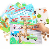 Childrens Cross word Game for 6 Years Kid